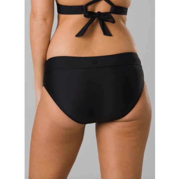 prAna Ramba Swim Bottom | Size S | NWT | Black | Mid-Rise Full Coverage - Picture 2 of 3